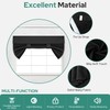 HOMEIDEAS 100% Blackout Door Curtains for French Door 26x12 Inch
