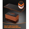 Crosstar 0.9" Thick Foldable Kneeling Pad with Handle & Storage