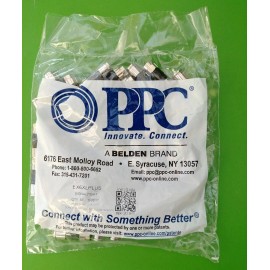 PPC (50x1) PPC EX6XL PLUS RG6 Universal Compression Connectors - Free Shipping