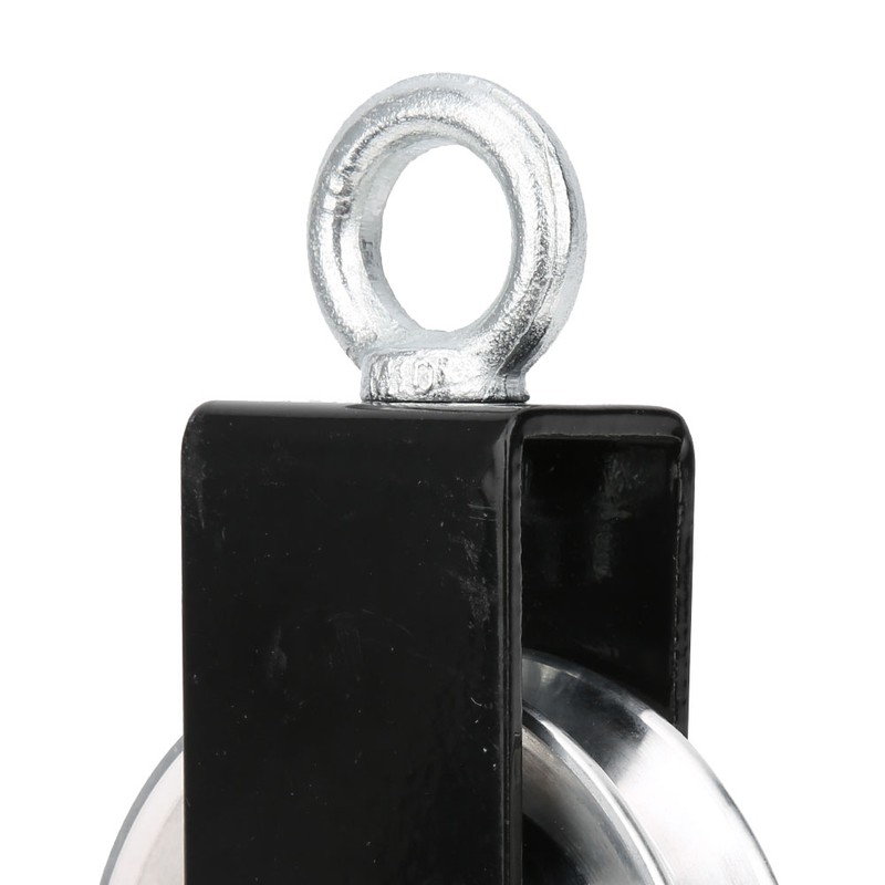 Fitness Equipment Bracket Stainless Steel Pulley Mute Hanging Wheel DIY