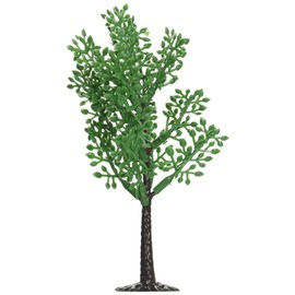 Oasis Supply 4-Inch Branch Trees with Stands, 12-Piece Set for Cake Decorating, Forest Themes, Landscapes & Party Sceneries