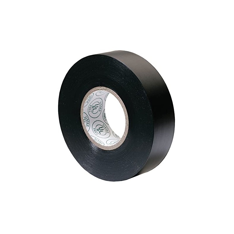 Ancor 331066 Electrical Tape, 3/4" x 66' Black