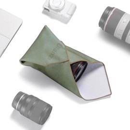 ULANZI Magic Cloth, White and Green, Protective case