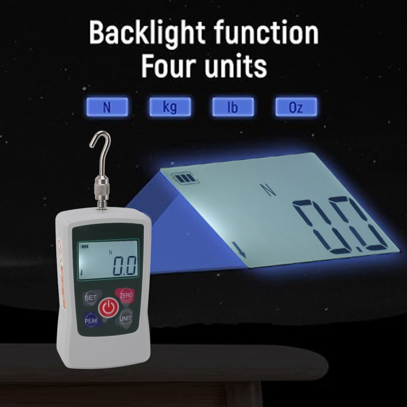 Digital Force Gauge High Accuracy 30‑300N Push Pull Force Tester