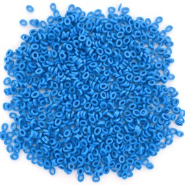 1000pcs/bag Dental Orthodontic Separator Bulk Pack, Elastic Orthodontic Separate Ties for Dental Care and Treatment