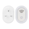 2PCS Ultrasonic Pest Repeller Intelligent Frequency Conversion Safe Harmless Insect