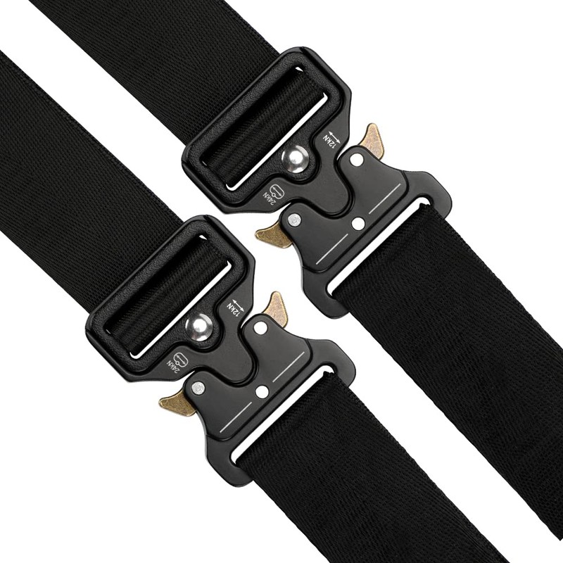 Anprecial 2 Pack Metal Side Release Buckle 1.5 Inch Adjustable