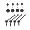 UCCKEYI 1 Set Black Upgrade CVD Drive Shaft Kit Compatible