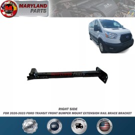 E-Z Parts For 2020-2023 Ford Transit Right Front Bumper Mount Extension Rail Brace Bracket