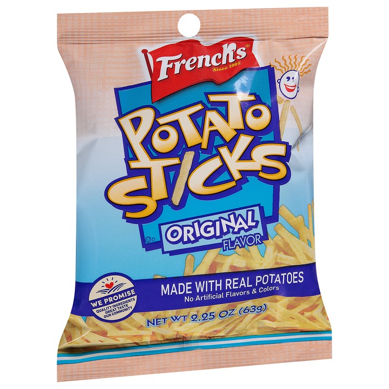 French's Original Potato Sticks, 2.25 oz (Pack of 12)