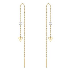 Tamaris Women's Stainless Steel Earrings, Stainless Steel, Cubic Zirconia