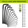 FASTPRO 32-Piece Allen Wrench Set with Storage Case, Standard SAE