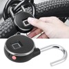 Bluetooth Fingerprint Padlock with Capacitive Touching Sensor for Home Cabinets