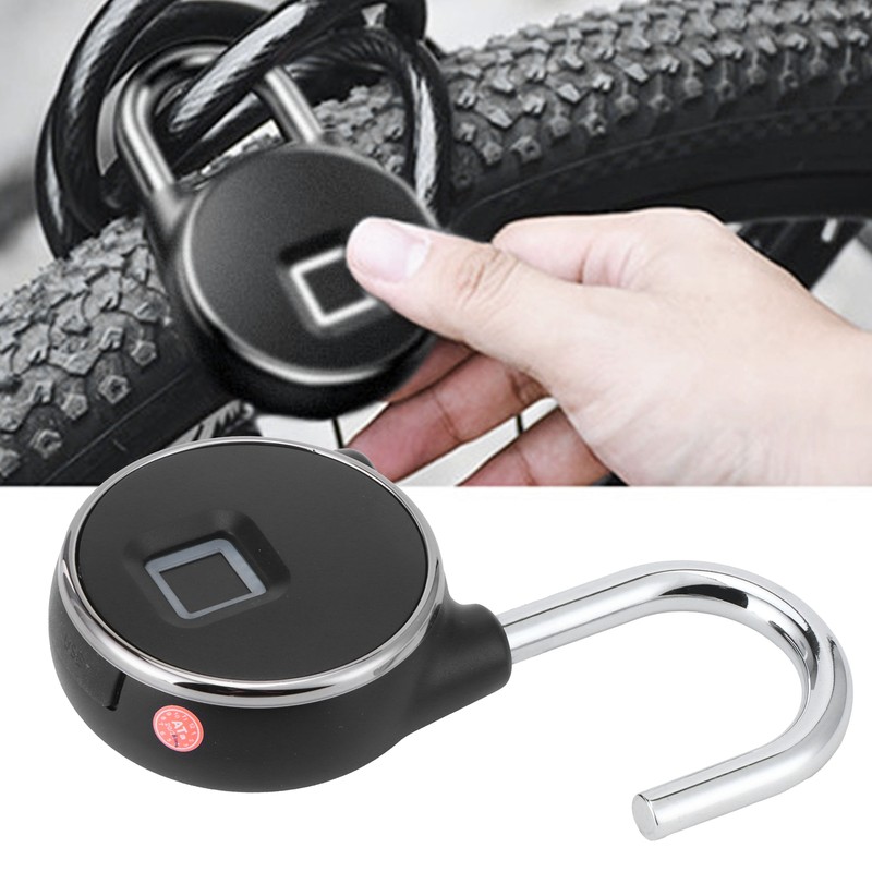 Bluetooth Fingerprint Padlock with Capacitive Touching Sensor for Home Cabinets