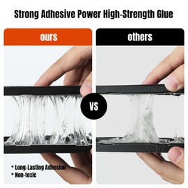 POPTRAP Rat Trap Heavy Duty & Large - 24 Pack, Super Sticky Mouse Trap with Ultra-Strong Glue, Mouse Glue Trap with Scent of Peanut Butter for Indoor & Outdoor, Non-Toxic & Long-Lasting