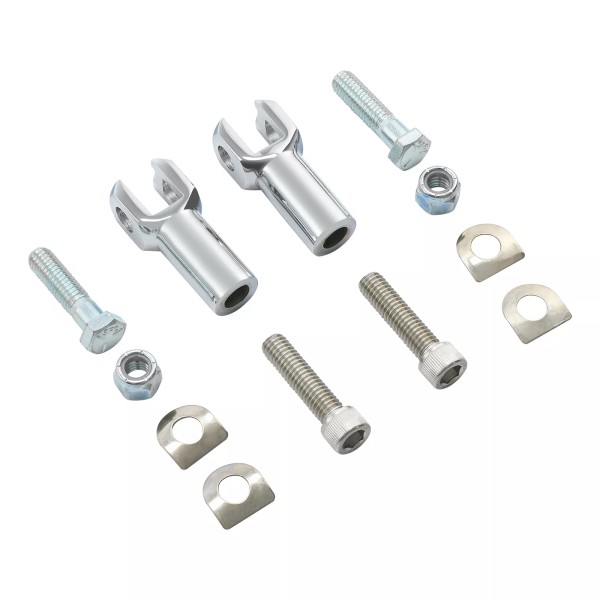 TCMT Passenger Footpeg Mount Support Clevis Fit For Harley Softail