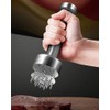 Wilsonzin Stainless Steel Meat Tenderiser with Sharp Needle, Steaker, Meat