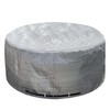 UCEDER Round Hot Tub Cover 170G Polyethylene Spa Cover Waterproof