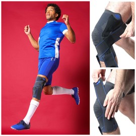 THUASNE Ligastrap Genu - Sport ACL Knee Brace - Football, Rugby, Running, Ligament Knee Brace - Compression Knee Sleeve - Elastic Leg Straps for Medial Support and Lateral Stability - (Size 6)