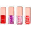 Ruby Rose Lip Oil Glaze Pack 4 Piezas Cherry, Honey,