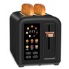 SEEDEEM Toaster 2 Slice, Touch Control Stainless Toaster LCD Display,