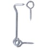 The Hillman Group 851933 6-Inch Heavy Gate Hook with Screw Eyes, Zinc Plated