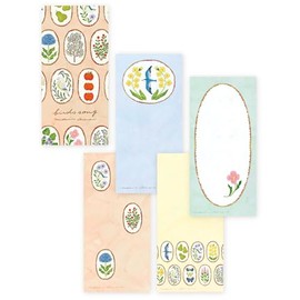 Expressionsha 20-383 Birds Song One-Stroke Book Midori Asano