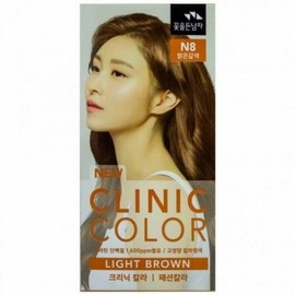 Man with Flowers Clinic Color N8 Light Brown (WDC6073) - Option: Single Item / 꽃을든남자 클리닉칼라 N8 밝은갈색 (WDC6073) - 옵션:단품