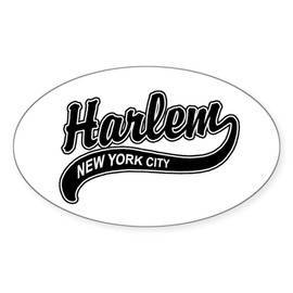 CafePress Harlem New York City Oval Sticker Oval Car Bumper Sticker