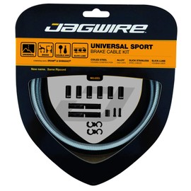 Jagwire Universal Sport Brake Cable Kit fits SRAM/Shimano and Campagnolo, Sterling Silver