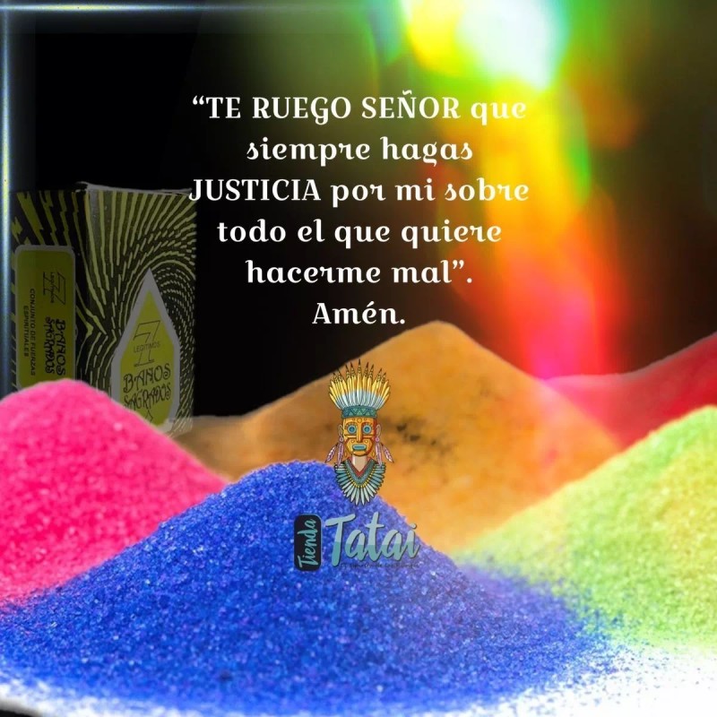 Tatai Tienda 7 Baños Sagrados Legitimos Tatai Limpieza Espiritual