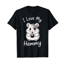 I Love My Hammy Dwarf Hamster Lover Hamster Pet Toddler Kids T-Shirt