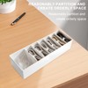 Culinavog Cable Organiser, 2 PCS Cable Storage Box with Adjustable
