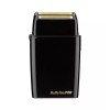 BaBylissPRO FOILFX02 Cordless Black Metal Double Foil Shaver | FXFS2B