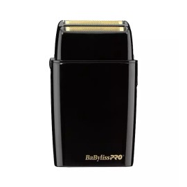 BaBylissPRO FOILFX02 Cordless Black Metal Double Foil Shaver | FXFS2B