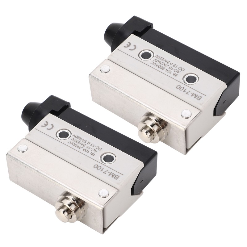 2 Pcs Micro Limit Switch 600OF 100RF 2PT 0.8OT 0.8MD