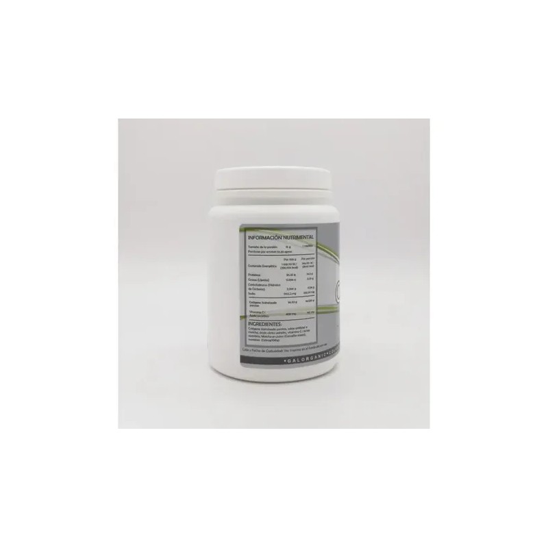Colageno Hidrolizado Matcha Y Vitamina C 500g Galorganic