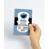 The Melange Market Cookie Monster Inspired Birthday Party Invitation, 20
