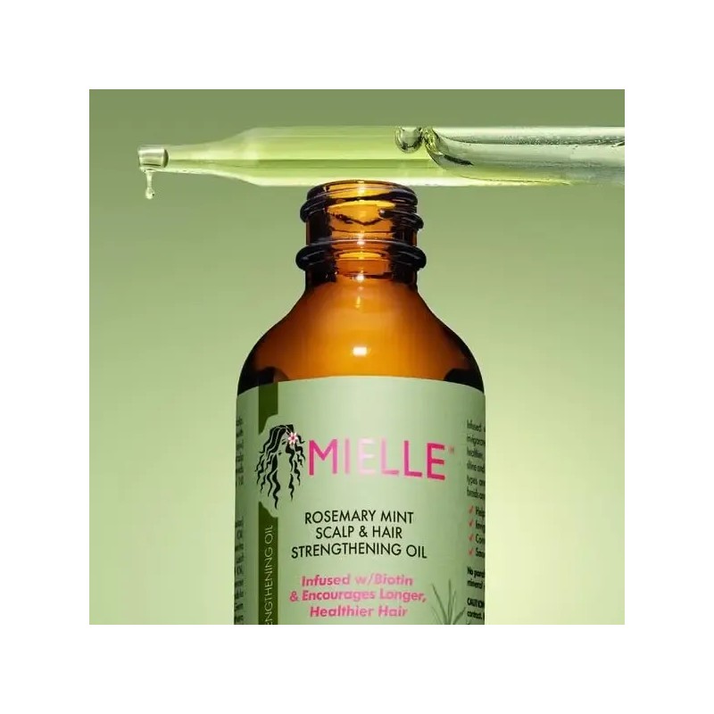 Kit Shampoo Acondicionador Y Aceite De Romero Mielle Organic