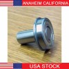 VXB 1/8" Inch Flanged Ball Bearing with 3/8" diameter integrated 3/8" Axle 17648