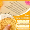 UOOU 73 PCS Yarn Needles Set,7 Sizes Large Eye Plastic