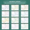 Clever Fox Habit Calendar Circle – 2-Year Inspirational Habit Tracker