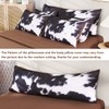 SUCSES Cow Print Bedding Comforter Set Full Size, 8 Pieces