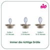NIP Butterfly: Skin & Tooth-Friendly Dummy, Flat Teat, Soft &