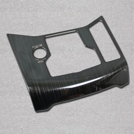 RUIQ Mazda CX-5 KF Series Dedicated Interior Stainless Steel Speed Shift Lever Cover Garnish Multimedia Button Cover Rim MAZDA CX5 Exclusive Design (Black)