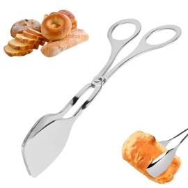 Pastry Tongs, Flat Clip Tongs, Kitchen Tongs, Length 18 cm, Width 7.5 cm, Suitable for Kitchen Tongs, Barbecue Tongs, Cooking Tongs, Meat Tongs, Pastry Tongs, Serving Tongs