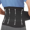 Clever Yellow Premium Back Support Belt, Back Brace, Lumbar Support