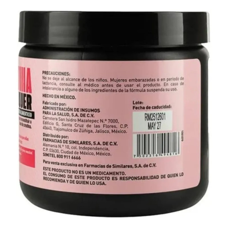 Xgear Creatina Mujer En Polvo 5gr