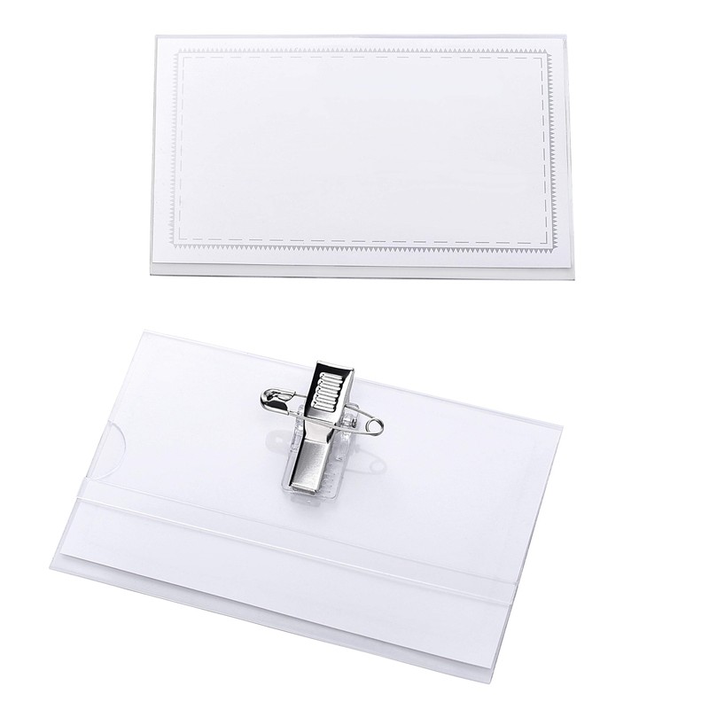 10 x Name Badges Professional Name Badge Holder Company ID