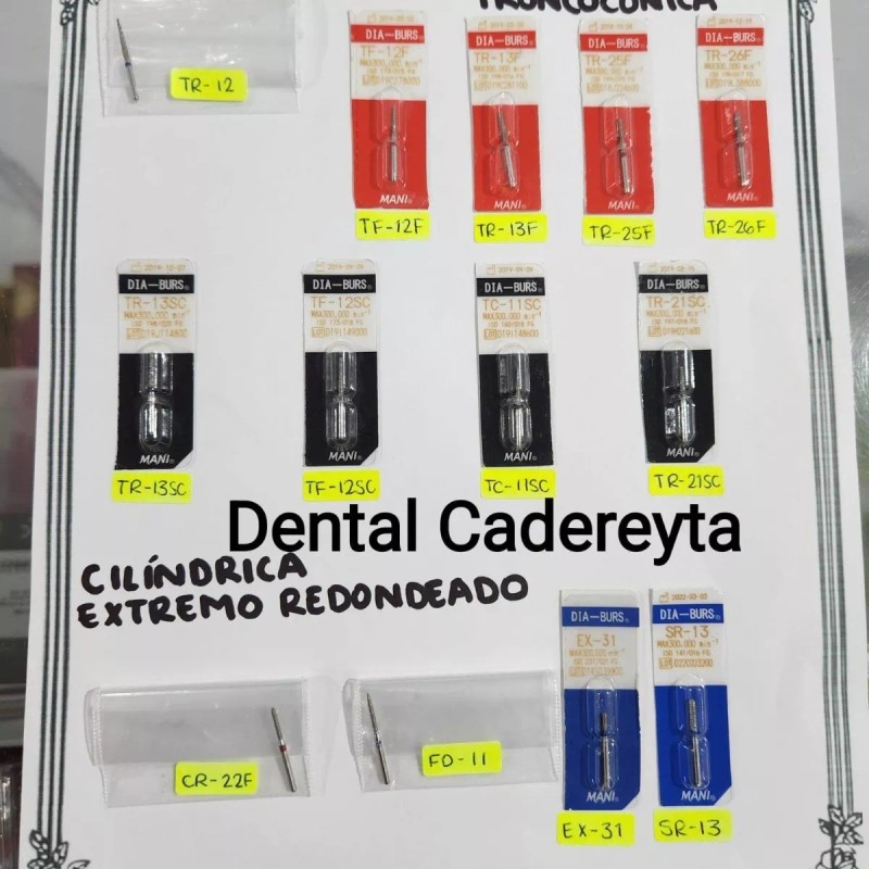 Fresas De Diamante Mani Coa ( 1 Pz )
